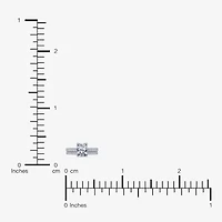 (G / Vs2-Si1) Womens 1 CT. T.W. Lab Grown White Diamond 10K Gold Rectangular Side Stone Bridal Set