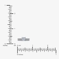 (G / Vs2-Si1) Womens 3 1/2 CT. T.W Lab Grown White Diamond 10K Gold Side Stone Bridal Set