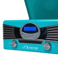 Victor Diner 7-In-1 Music Center Turntable