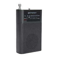 Emerson 7in Portable Tv Bookshelf Speaker