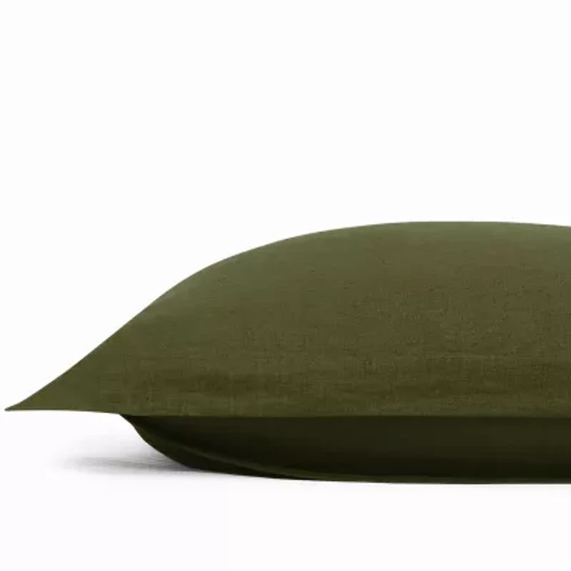 Brooklyn Loom Flax Linen Euro Sham