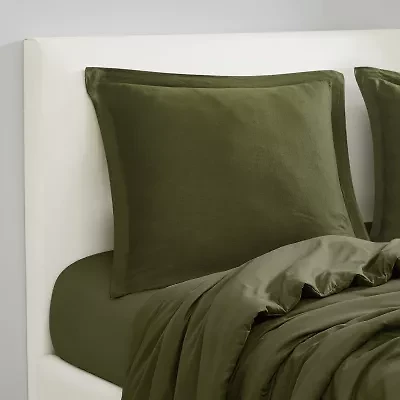 Brooklyn Loom Flax Linen Euro Sham