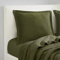 Brooklyn Loom Flax Linen Euro Sham