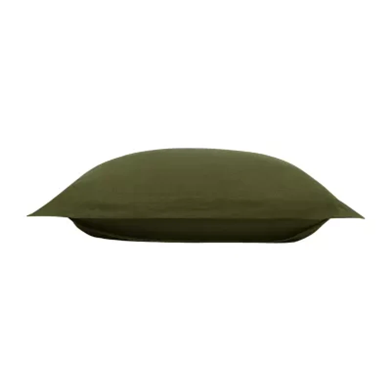 Brooklyn Loom Flax Linen Euro Sham