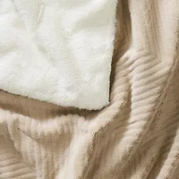 Brooklyn Loom Lush Chevron Throw