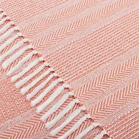 Oceanfront Resort Textured Stripe Throw