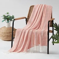 Oceanfront Resort Textured Stripe Throw