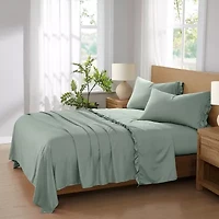 Truly Soft Solid Ruffle Sheet Set