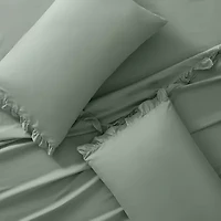 Truly Soft Solid Ruffle Sheet Set