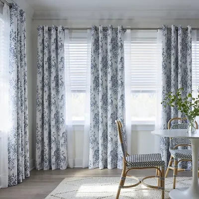 Linden Street Sullivan Printed Grommet Top Blackout Single Curtain Panel