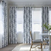 Linden Street Sullivan Printed Grommet Top Blackout Single Curtain Panel