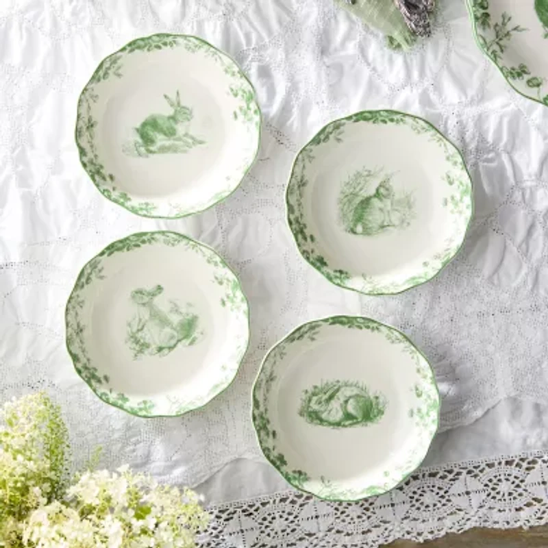 Certified International Le Jardin 4-pc. Stoneware Soup Bowl