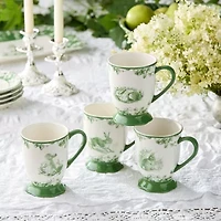 Certified International Le Jardin 4-pc. Animal Coffee Mug