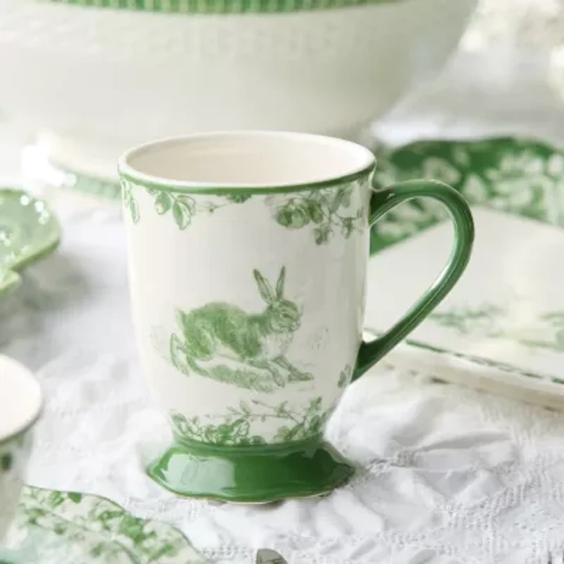 Certified International Le Jardin 4-pc. Animal Coffee Mug