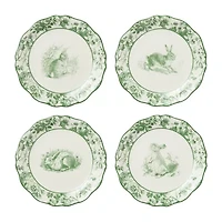 Certified International Le Jardin 4-pc. Stoneware Salad Plate