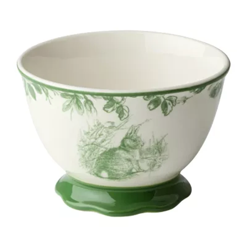 Certified International Le Jardin 4-pc. Stoneware Ice Cream Bowl
