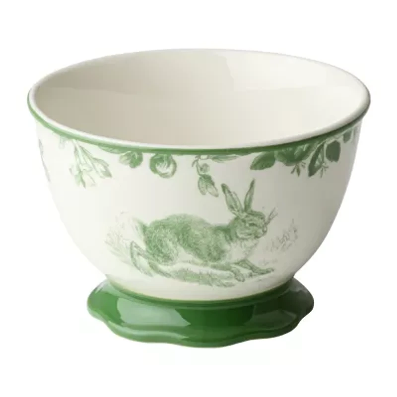 Certified International Le Jardin 4-pc. Stoneware Ice Cream Bowl