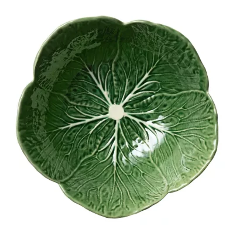 Certified International Le Jardin Cabbage Stoneware Serving Bowl