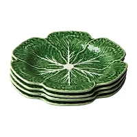 Certified International Le Jardin Cabbage 4-pc. Stoneware Dinner Plate