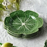 Certified International Le Jardin Cabbage 4-pc. Stoneware Dinner Plate