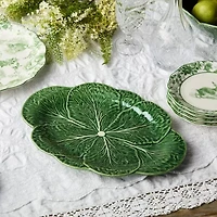 Certified International Le Jardin Cabbage Stoneware Serving Platter