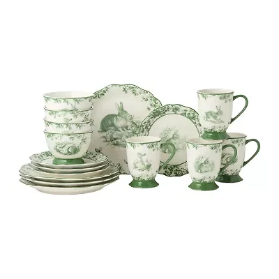 Certified International Le Jardin 16-pc. Stoneware Dinnerware Set