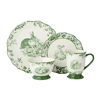 Certified International Le Jardin 16-pc. Stoneware Dinnerware Set