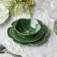 Certified International Le Jardin Cabbage 12-pc. Stoneware Dinnerware Set