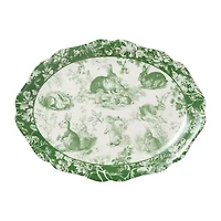 Certified International Le Jardin Stoneware Serving Platter