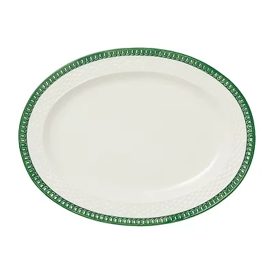Certified International Le Jardin Stoneware Serving Platter