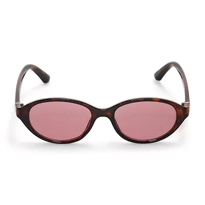 BCBGeneration Womens Uv Protection Oval Sunglasses