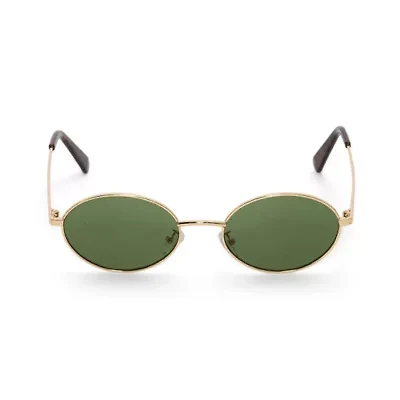 BCBGeneration Slim Metal Womens Uv Protection Oval Sunglasses