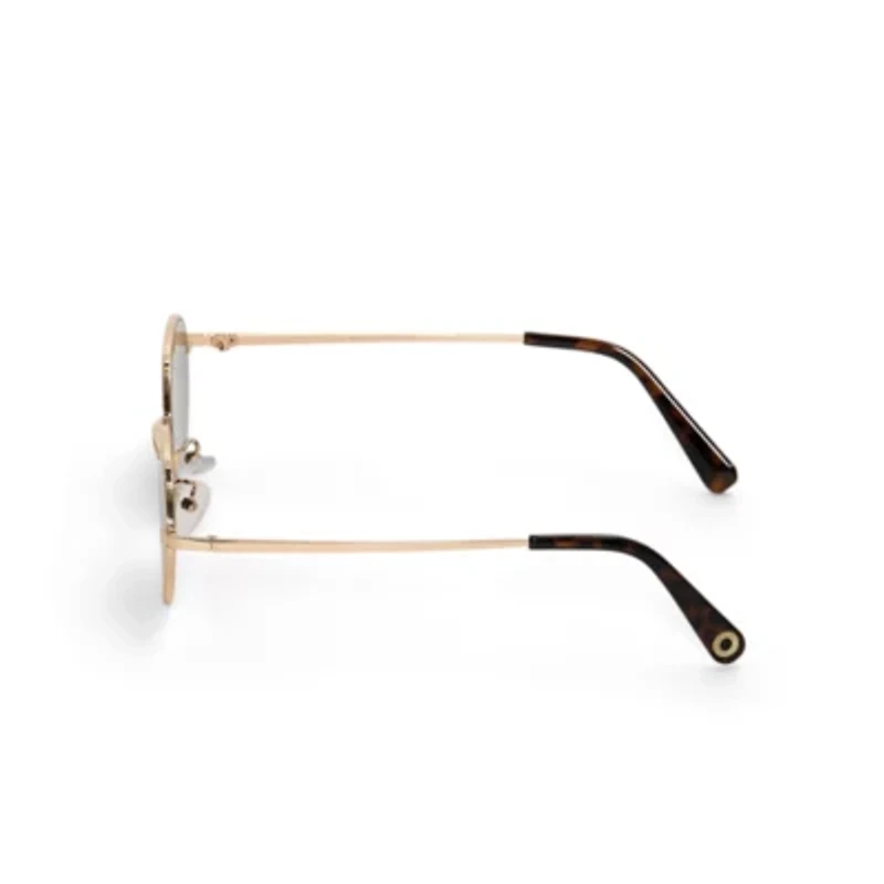 BCBGeneration Slim Metal Womens Uv Protection Oval Sunglasses