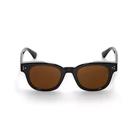 BCBGeneration Retro Wayfarer Womens Uv Protection Square Sunglasses