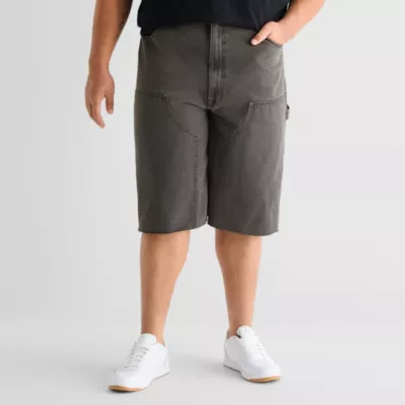 Arizona Super Baggy Fit Mens 12" Mid Rise Big and Tall Denim Short