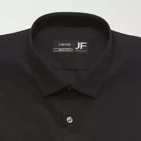 J. Ferrar Ultra Comfort Big & Tall Mens Regular Fit Easy Care Stretch Fabric Long Sleeve Dress Shirt