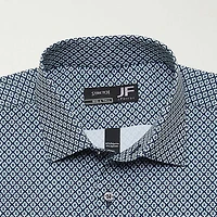 J. Ferrar Big and Tall Mens Regular Fit Easy Care Stretch Fabric Long Sleeve Dress Shirt