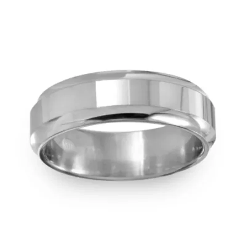 Mens 7MM Titanium Wedding Band