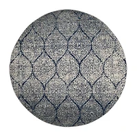 Safavieh Madison Collection Carmen Geometric Round Area Rug