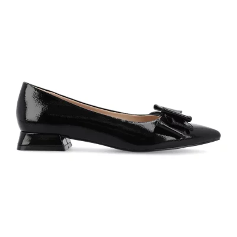 Journee Collection Ophelia Womens Pointed Closed Toe Ballet Flats