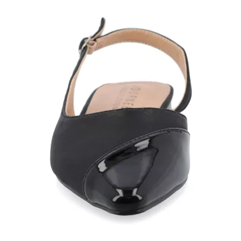 Journee Collection Daphnne Womens Pointed Closed Toe Ballet Flats