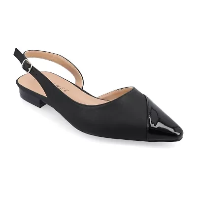 Journee Collection Daphnne Womens Pointed Closed Toe Ballet Flats