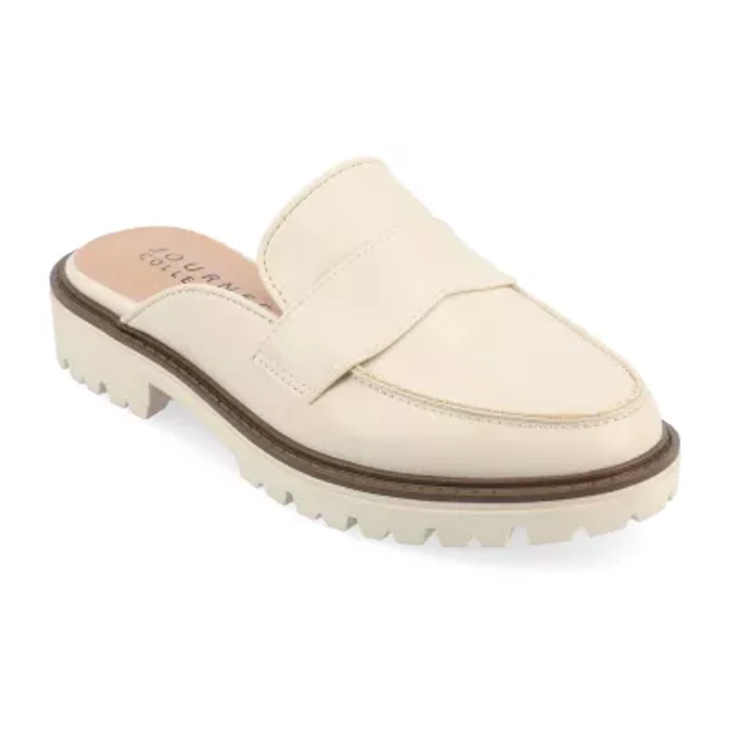 Journee Collection Miycah Womens Moc Closed Toe Slip-On Shoe