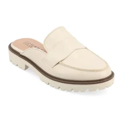 Journee Collection Miycah Womens Moc Closed Toe Slip-On Shoe