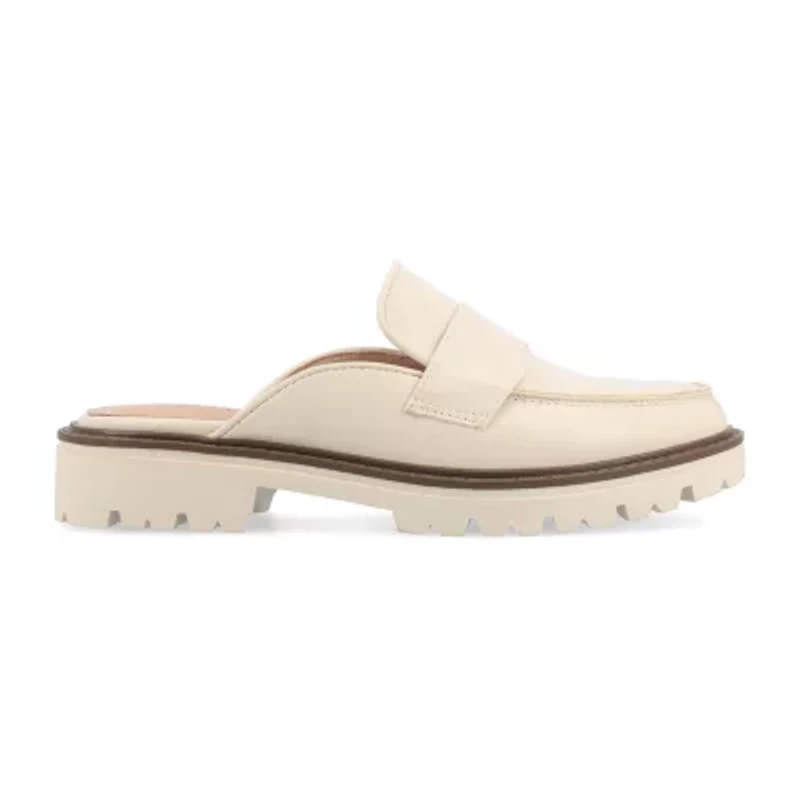 Journee Collection Miycah Womens Moc Closed Toe Slip-On Shoe