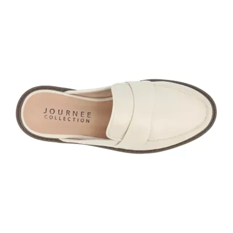 Journee Collection Miycah Womens Moc Closed Toe Slip-On Shoe