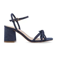 Journee Collection Womens Meryl Heeled Sandals