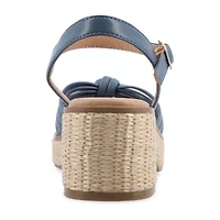 Journee Collection Womens Hally Heeled Sandals