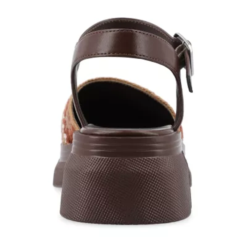 Journee Collection Womens Dorit Heeled Sandals