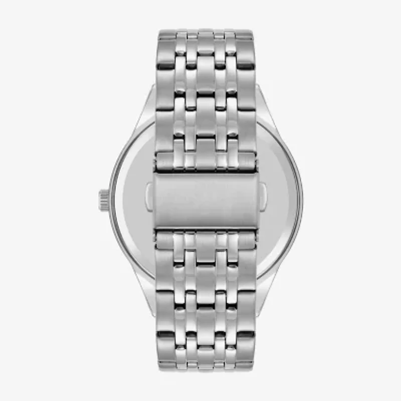 Armitron Mens Silver Tone Stainless Steel Bracelet Watch 20/5491chtt